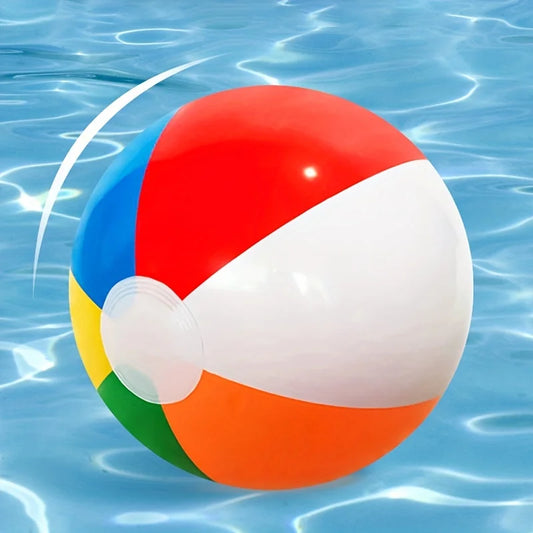 10Pcs Inflatable Beach Balls – Colorful Pool Party Water Game Toys