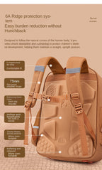Capybara Children School Bags For Boys Girls Kids Alleviate Burden Protecting Spine Widen Straps School Backpack School Book Bag