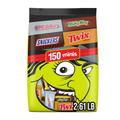 SNICKERS, TWIX, MILKY WAY & 3 MUSKETEERS Halloween Candy, Mini Chocolate Halloween Candy Mix Variety Pack for Trick or Treat, Party Favors and More, 150 Ct Bulk Bag