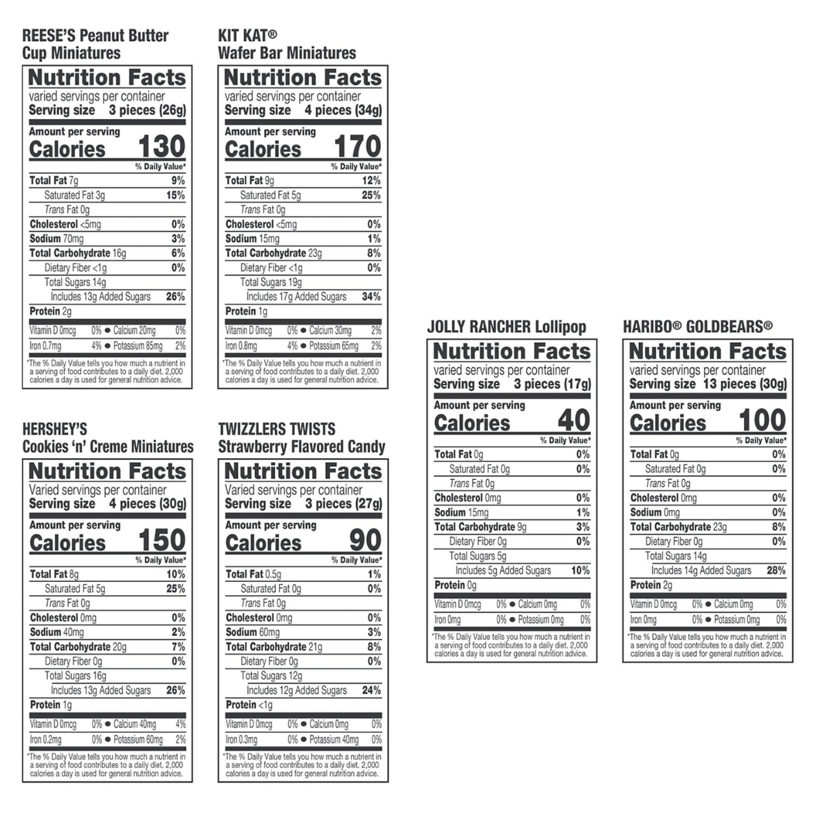 Hershey's Assorted Halloween Candy & Chocolate Bulk Variety Pack 330 count