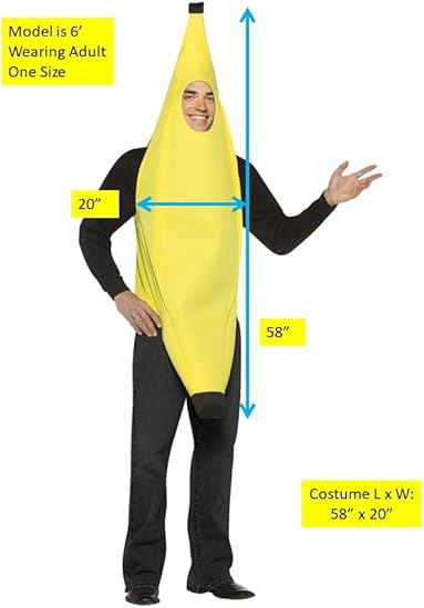 Rasta Imposta Lightweight Banana Costume