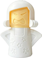 Angry Mom Microwave Cleaner, Mad Mama Microwave Steam Cleaner, Just Add Vinegar and Water, Easily Cleans the Crud in Minutes