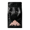 Purest Peak Fine Grain Himalayan Pink Salt – Pure Gourmet Food Grade Chef Salt, Fine Grain Sea Salt, Natural Rock Salt, Kosher, Vegan, and Gluten Free
