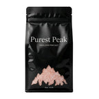 Purest Peak Fine Grain Himalayan Pink Salt – Pure Gourmet Food Grade Chef Salt, Fine Grain Sea Salt, Natural Rock Salt, Kosher, Vegan, and Gluten Free