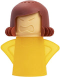 Angry Mom Microwave Cleaner, Mad Mama Microwave Steam Cleaner, Just Add Vinegar and Water, Easily Cleans the Crud in Minutes