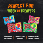 Ring Pop Halloween Candy Lollipops, 100 Count, Bulk Party Favors