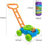 Lydaz Bubble Lawn Mower for Toddlers 1-3, Kids Bubble Machine for 1-Year-Old Boys Toy Gifts, Gardening Easter Basket Stuffers Birthday Toys, Push Summer Outdoor Toys for Preschool Baby Boys Age 1 2 3