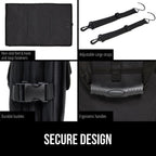 GORILLA GRIP Trunk Organizer for SUV and Cars, Large Capacity Collapsible Car Trunk Storage Organizer, Heavy Duty Car Accessories, Gifts for Mom and Dad, Slip & Water Resistant Multi Compartment