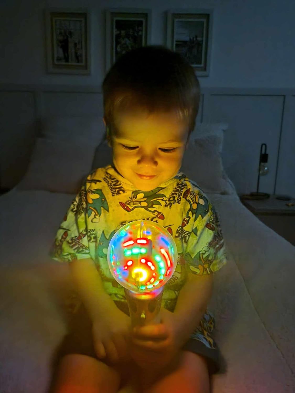 LoveHugs Musical Light Up Wand - Sensory Lights for Autistic Children - Light Up Sensory Toys - Autism Toys - Sensory Toys for Kids with Autism