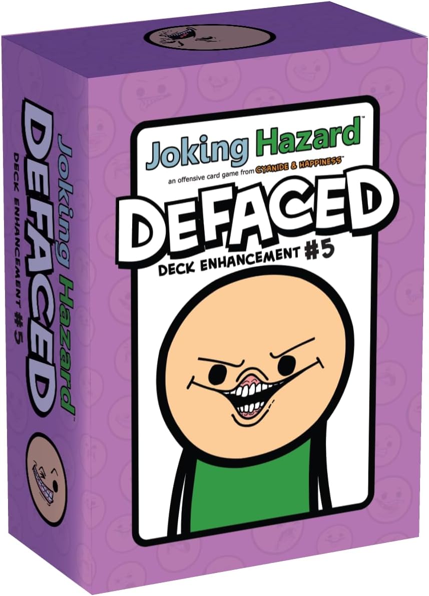 Joking Hazard Deck Pack for Fun Party Games by Cyanide & Happiness, 100 New Hilarious Comic Cards | Perfect for Game Night
