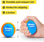 Bambilo Water Skipping Ball | 2-Pack Bounce Balls | Water Bouncing Beach Balls & Grip Ball | Pool Toys for Kids Age 5-8-12 | Great Summer Water Toy for Beach Swimming Pool River Lake