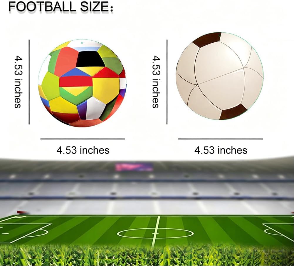 30CT Soccer Hanging Swirl for Soccer Party Supplies Theme Birthday Party Decorations