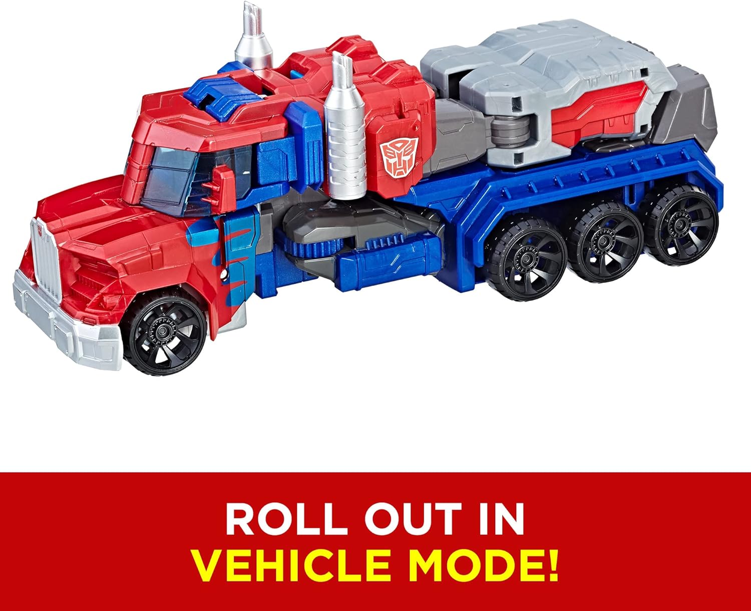 Toys Heroic Optimus Prime Action Figure - Timeless Large-Scale Figure, Changes into Toy Truck - Toys for Kids 6 and Up, 11-inch