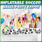 Inflatable Balls (Pack of 12) 16-inch, Beach Balls Bulk for Beach Toys & Birthday Party Decorations & Party Favors for Kids, Goodie Bags Stuffers