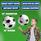 Inflatable Balls (Pack of 12) 16-inch, Beach Balls Bulk for Beach Toys & Birthday Party Decorations & Party Favors for Kids, Goodie Bags Stuffers