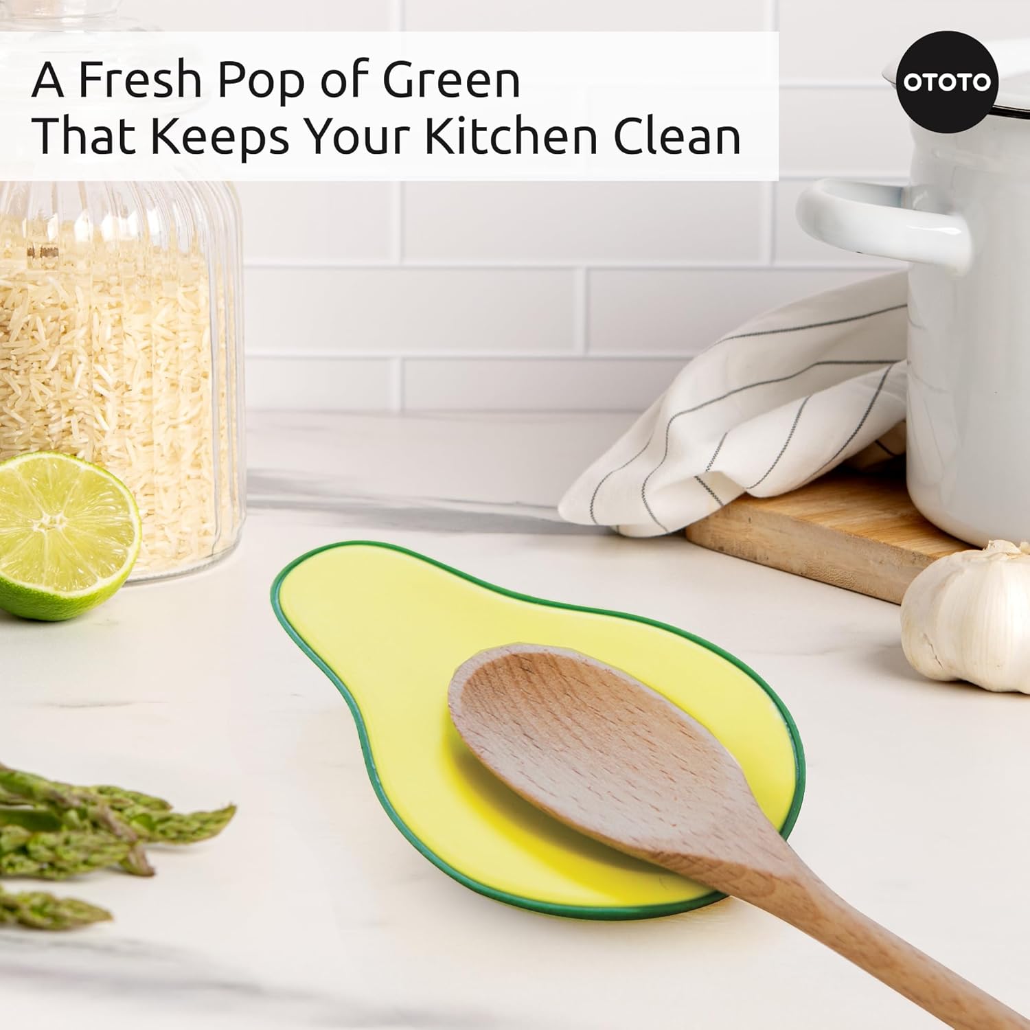 OTOTO Funny Spoon Holder - Spoon Rest for Stove Top - Cooking Gadgets, Gifts, Cute Kitchen Accessories, Funny Gifts, Random Stuff