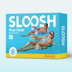 SLOOSH Inflatable Pool Floats Adult,2 Packs Floating Lounge Chairs,Blow up Pool Noodles for Adult Heavy Duty,Floating Chair for Party Summer Water Beach Lake Fun