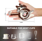 Cat Gifts for Cat Lovers Cat Coaster Woven Creative Cute Cat Coaster Insulation Coaster Coffee and Tea Coaster Desktop Gifts