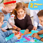Goody King Magnetic Fishing Game Pool Party Pole Rod Net - Bathtub Outdoor Indoor Carnival Party Water Table Fish Toys Age 3-5 6 4-8