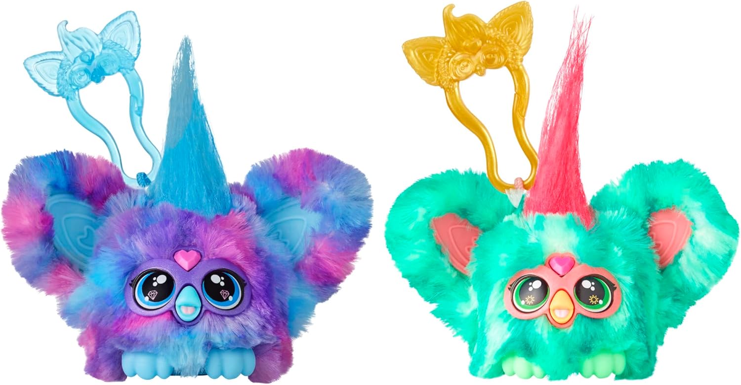 Furby Furblets Fierce & Fabulous 2 Pack, 45 Sounds Each, Electronic Plush Toys for Girls & Boys, Ages 6+