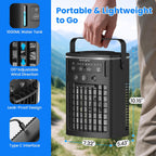 Portable Air Conditioners, Small Air Conditioner Portable with Remote, 3 Speeds & 3 Mist Modes & Timer Mini Evaporative Air Cooler, Personal Cooling Misting Fan for Bedroom Office Room Desk, Black