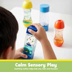 JOYIN 4-Pack Fidget Tubes for Kids, Stress Relief Toy, Speech Therapy, Calming Toys for Children with Autism, Calm Down Corner Classroom Supplies, Back to School Gifts for Toddlers