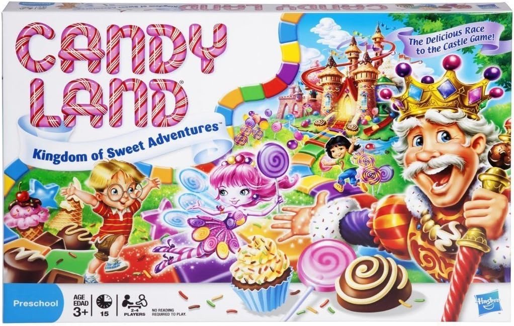 Candy Land Kingdom of Sweet Adventures Board Game for Kids, Gifts for Boys and Girls, Ages 3 & Up