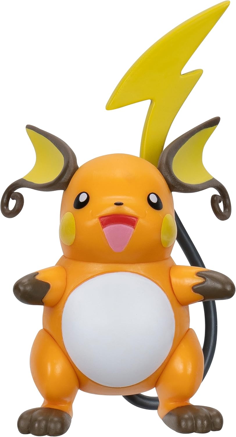 Pokemon Battle Figure 3 Pack - Features 2-Inch Togedemaru and Raichu and 3-Inch