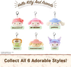 Hello Kitty & Friends 3-Inch Surprise Camping Plush (1 of 6 Styles) | Blind Bag Mystery Unboxing Inspires Outdoor Roleplay Adventures; Includes One Random 3.5-Inch Sanrio Stuffed Clip Toy Ages 1+