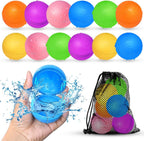 Reusable Water Balloons, Pool Beach Water Toys for Boys and Girls, Summer Toys for Kids Ages 3-12, Magnetic Water Ball for Outdoor Activities