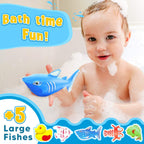 Goody King Magnetic Fishing Game Pool Party Pole Rod Net - Bathtub Outdoor Indoor Carnival Party Water Table Fish Toys Age 3-5 6 4-8