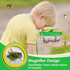 2 Sets Bug Catcher for Kids, Bug Catching Kit Gifts with Butterfly Net Toys | Built-in Magnifying Glass Bugs Box, Kids Camping Toys Bugs Collection Outdoor Explorer Kit for Age 3 4 5 6 7 8