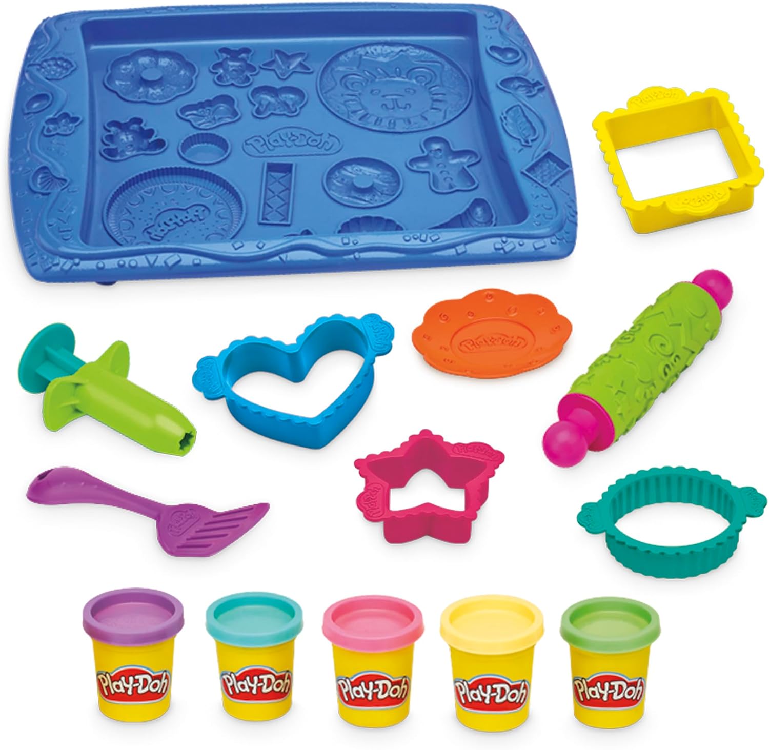 Kitchen Creations Cookie Creations Playset, Kids Arts & Crafts Set, Preschool Play Food Toys, Easter Gifts for Girls & Boys, Ages 3+