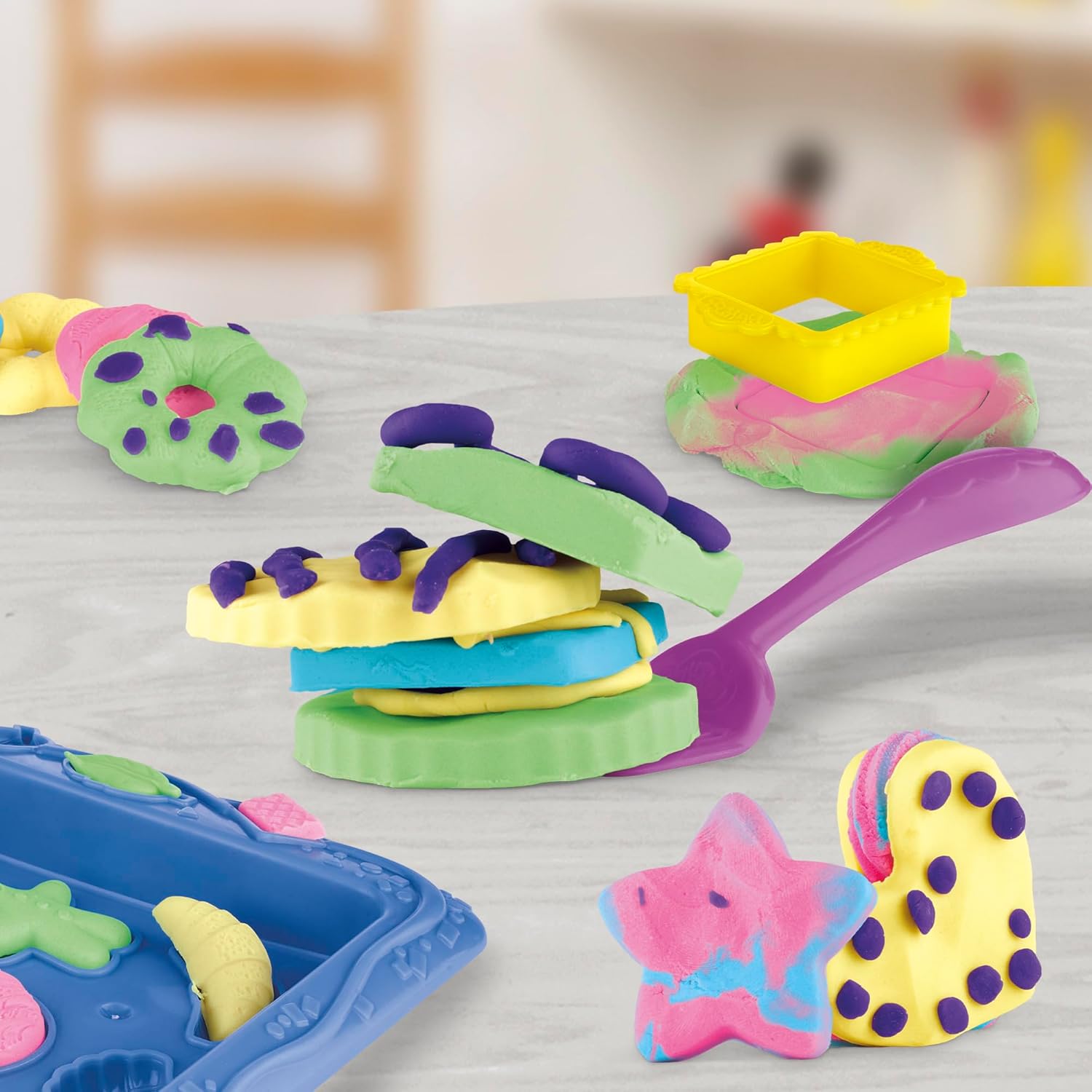 Kitchen Creations Cookie Creations Playset, Kids Arts & Crafts Set, Preschool Play Food Toys, Easter Gifts for Girls & Boys, Ages 3+