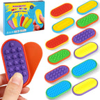 Ziogogco Silicone Magnetic Slider Toys，for Adults & Teens, Relieves Stress and Anxiety in Children with Autism. A Must-Have Toy for Office Desk Toy, Stocking Stuffers for Women Men Teen Gift