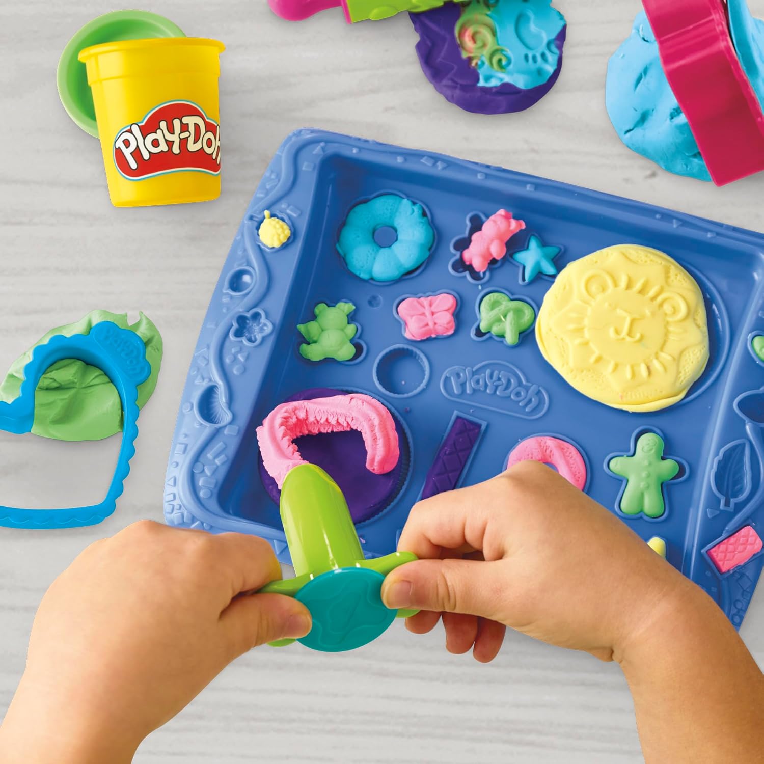 Kitchen Creations Cookie Creations Playset, Kids Arts & Crafts Set, Preschool Play Food Toys, Easter Gifts for Girls & Boys, Ages 3+