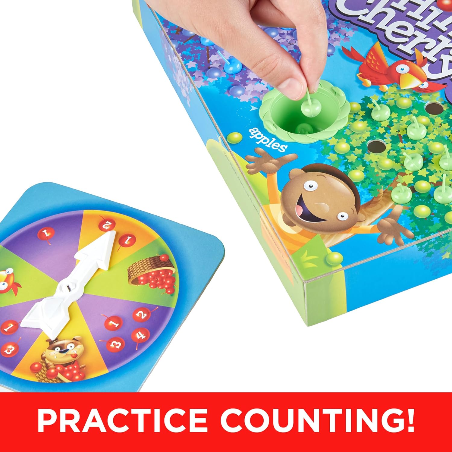 Hi Ho Cherry-O Board Game for 2 to 4 Players Kids Ages 3 and Up