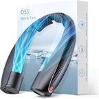 Portable Neck Fan, Max 20H, Rechargeable Personal Fan with 6000mAh Battery, 360° Cooling, 6 Speeds Hands-Free Wearable Fan, Gifts for Men, Women, Travel, World Cup, Outdoor
