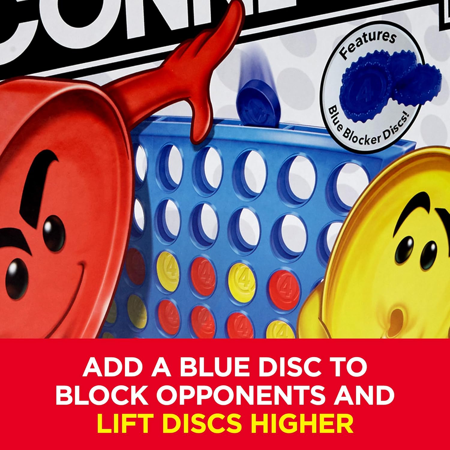 Hasbro Gaming Connect 4 Strategy Board Game for Ages 6 and Up