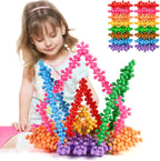 Building Blocks Kids STEM Toys Educational Building Toys Discs Sets Interlocking Solid Plastic for Preschool Kids Boys and Girls Aged 3+, Safe Material Creativity