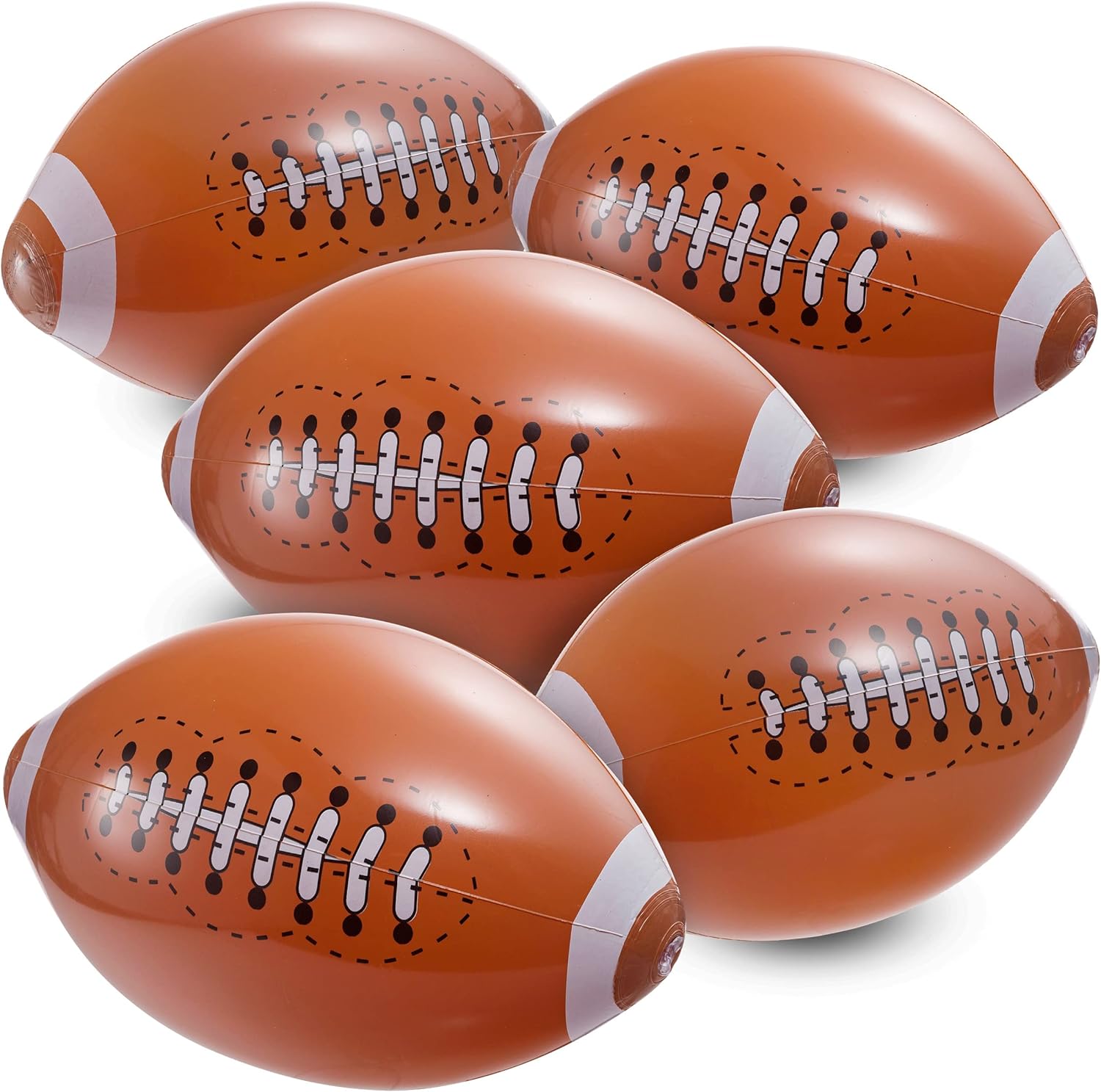 Inflatable Balls (Pack of 12) 16-inch, Beach Balls Bulk for Beach Toys & Birthday Party Decorations & Party Favors for Kids, Goodie Bags Stuffers