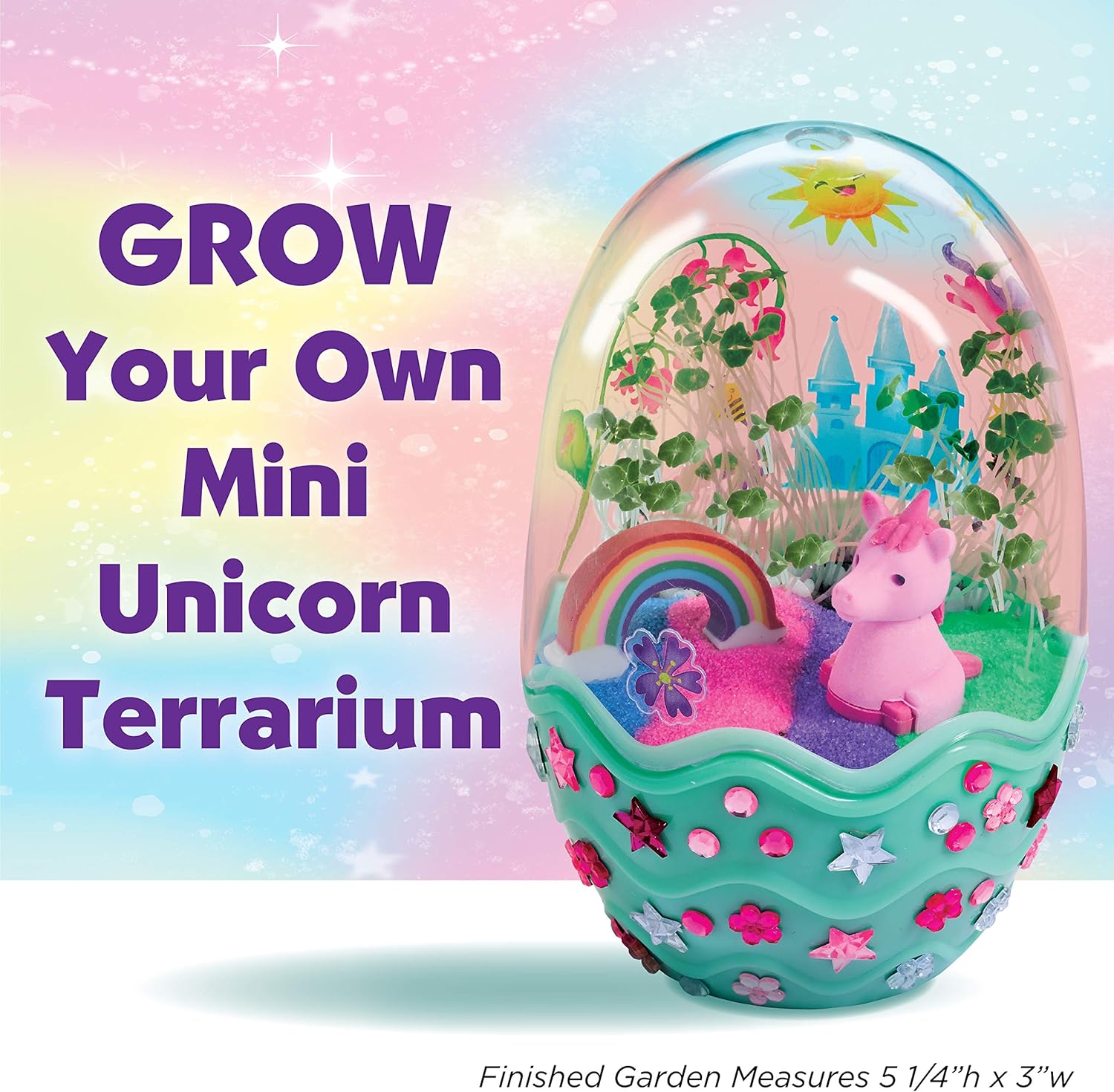 Creativity for Kids Mini Garden: Gifts for Girls, Crafts and Toys, Stocking Stuffers for Kids (Ages 6+)