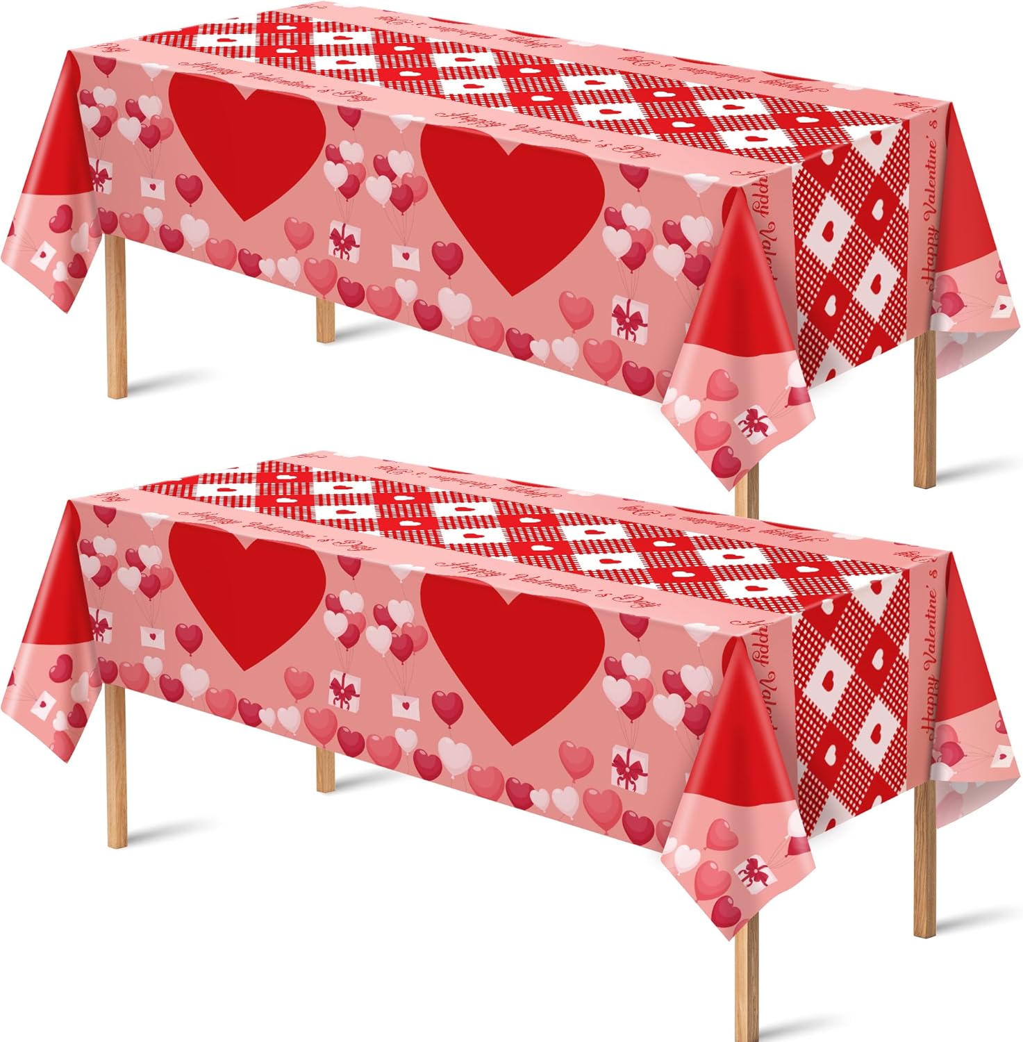 Summer Party Decorations - Summer Decorations for Home - 2 Pack Disposable Plastic Tablecloth | Floral Tablecloth for Mothers Day Wildflower Butterfly Birthday Garden Party Decorations