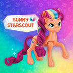 My Little Pony Dolls Rainbow Celebration, 6 Pony Figure Set, 5.5-Inch Dolls, Toys for 3 Year Old Girls and Boys, Unicorn Toys