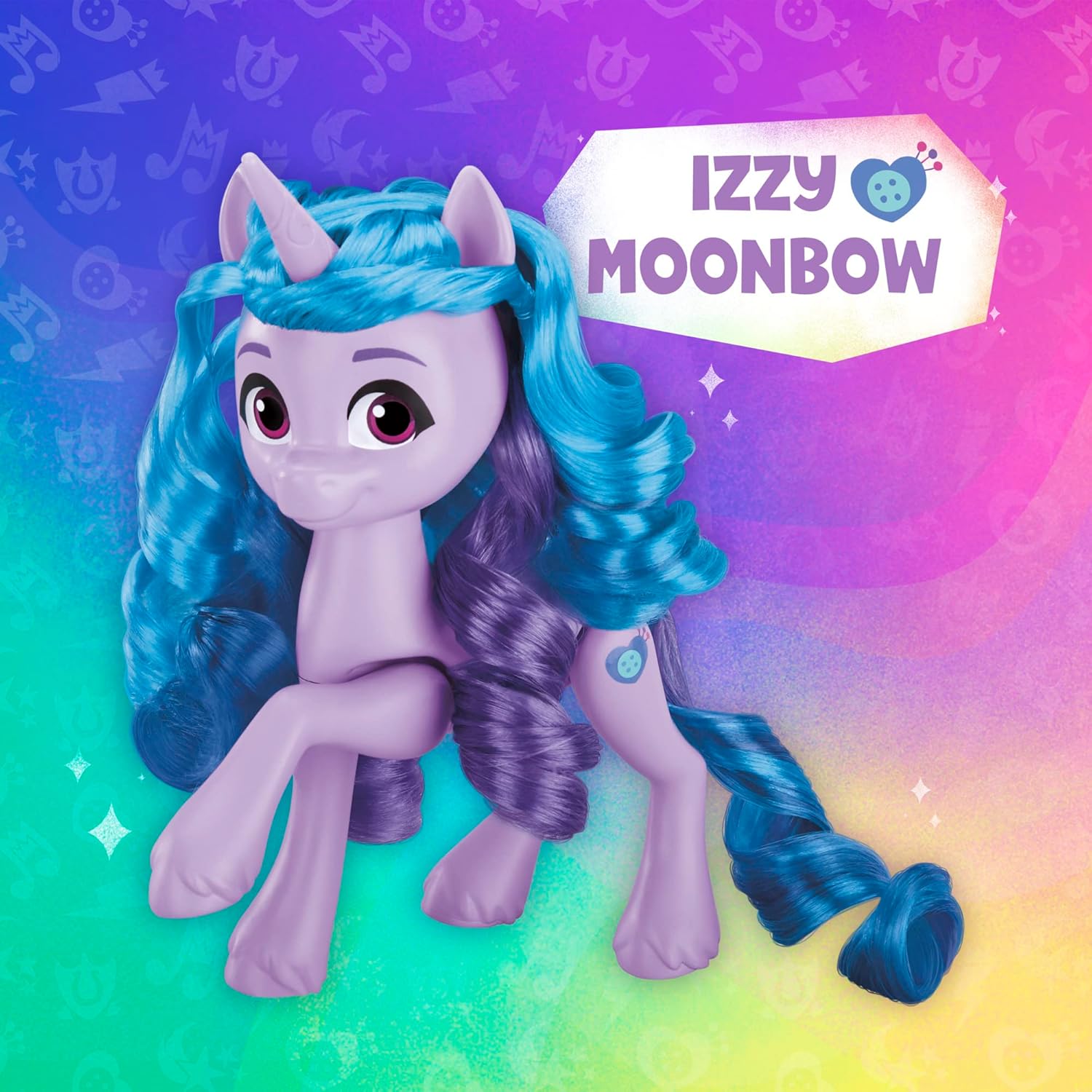 My Little Pony Dolls Rainbow Celebration, 6 Pony Figure Set, 5.5-Inch Dolls, Toys for 3 Year Old Girls and Boys, Unicorn Toys