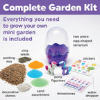 Creativity for Kids Mini Garden: Gifts for Girls, Crafts and Toys, Stocking Stuffers for Kids (Ages 6+)
