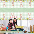 Summer Party Decorations - Summer Decorations for Home - 2 Pack Disposable Plastic Tablecloth | Floral Tablecloth for Mothers Day Wildflower Butterfly Birthday Garden Party Decorations