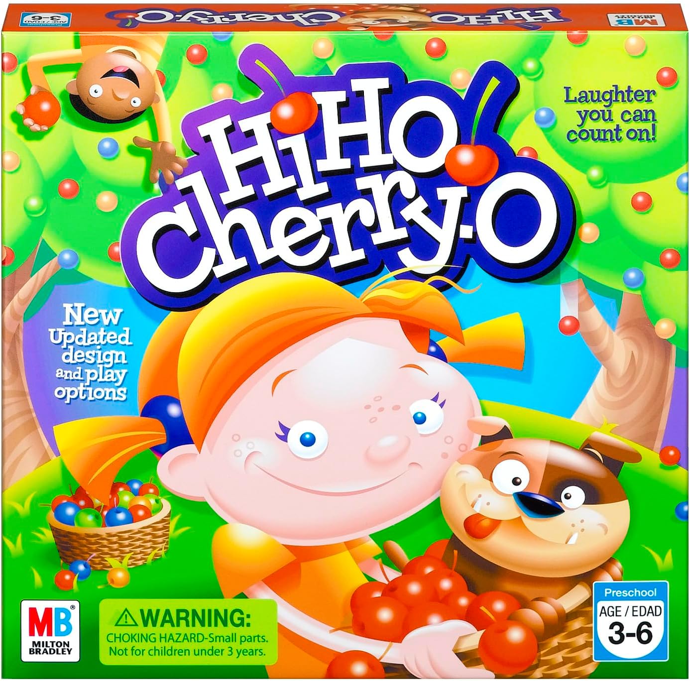 Hi Ho Cherry-O Board Game for 2 to 4 Players Kids Ages 3 and Up