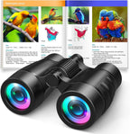Toys for 3-7 Year Old Girls: LET'S GO! Binoculars for Kids Bird Watching|Camping|Hiking 3 4 5 6 7 8 Year Old Girl Boy Birthday Gifts Outdoor Toy for Kid Ages 4-6 Toddler Gift Stuffers