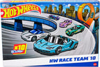 10-Pack of Toy Race Cars (Styles May Vary) | Set of 10 1:64 Scale Vehicles,Includes Hot Wheels Originals & Officially Licensed Cars
